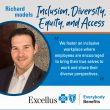 Richard models inclusion, diversity, equity and access.